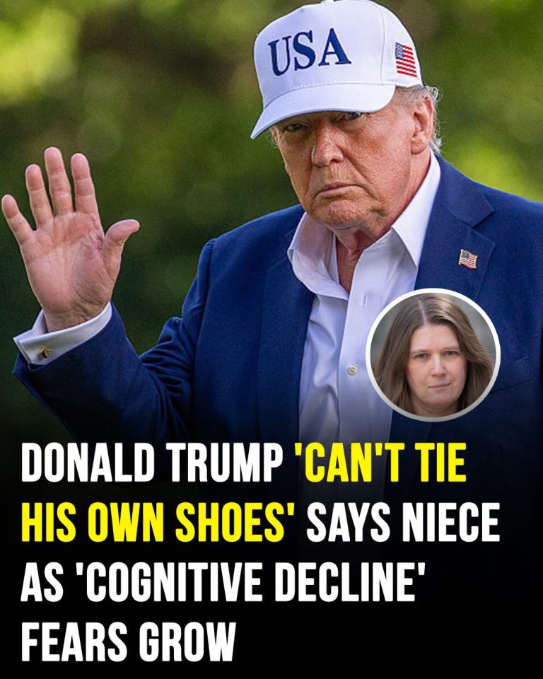 Trump’s niece claims he struggles with simple tasks such as tying his shoes