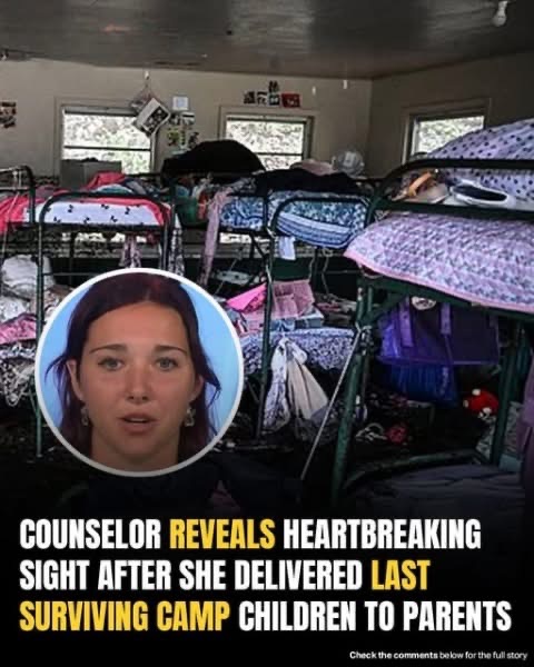 Camp Counselor Breaks Down After Reuniting Last Survivors With Parents