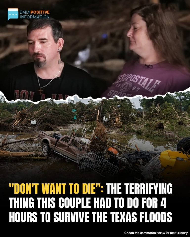 Texas Flood Horror: Couple Watches Home Disappear While Gripping Onto Post