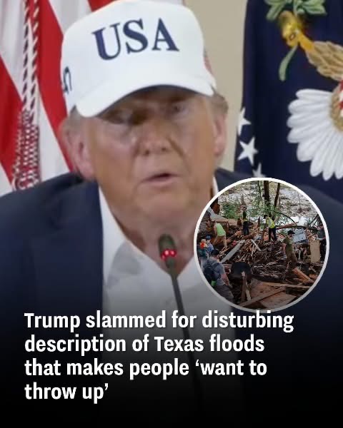Disturbing comments from Trump about Texas floods spark outrage