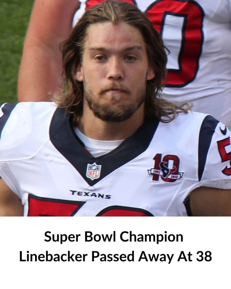 Super Bowl Champion Linebacker Passed Away At 38