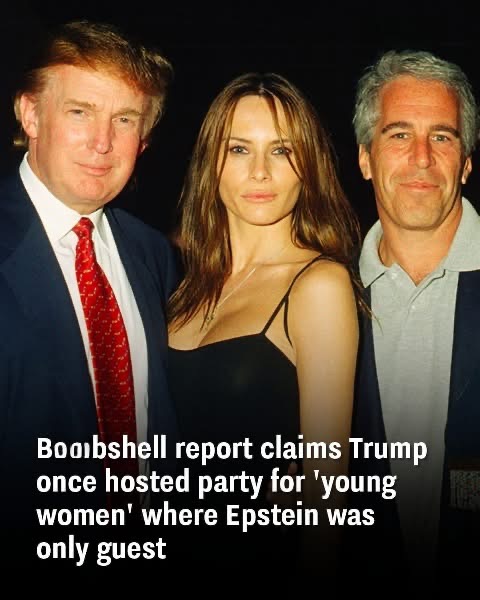Revealing report suggests Trump threw a party featuring ‘young women’ with Epstein as the only guest.