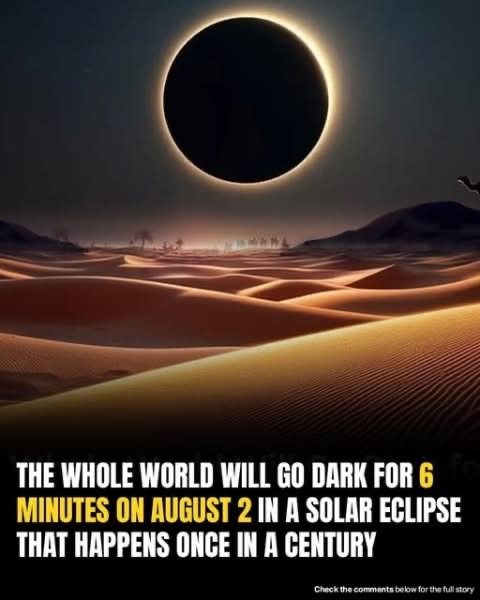 Earth Plunged Into Darkness For Six Minutes In Rare Event Not Seen In A Century