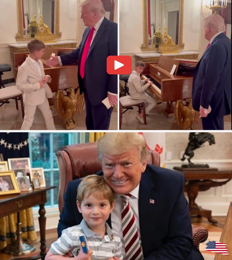 Ivanka Trump Posts Adorable Video of Her Son Theo Playing Piano for Grandfather President Trump at the White House