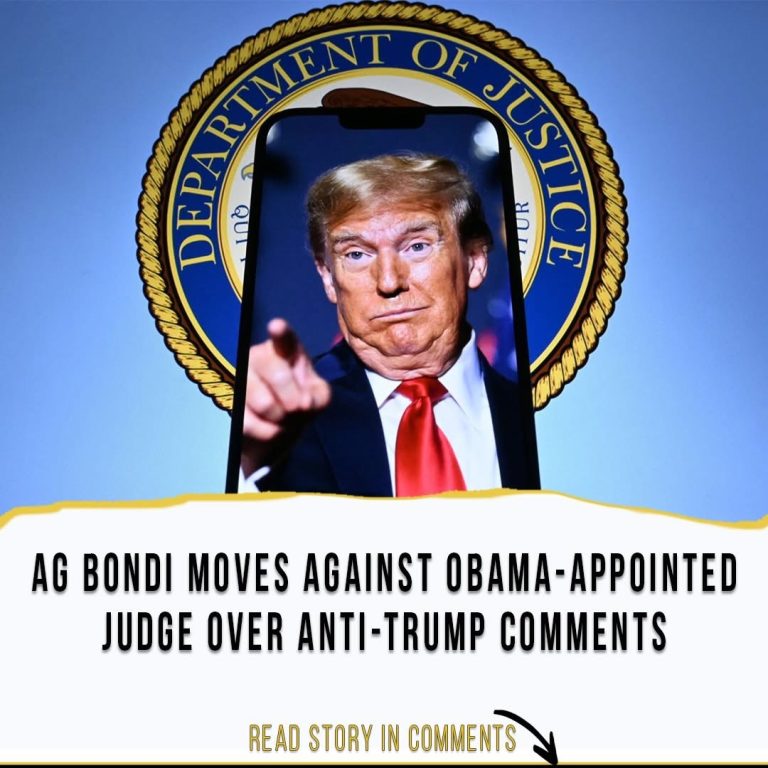 AG Bondi Targets Obama-Nominated Judge for Comments Opposing Trump [WATCH]