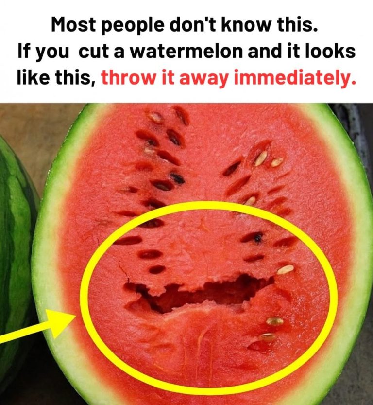 Why You Should Throw Away a Watermelon If It Looks Like This Inside