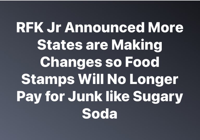 RFK Jr. Notches Wins in Push to Remove Sugary Soda, Candy from Food Stamp