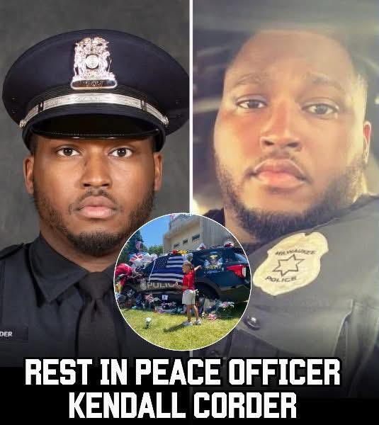 Milwaukee officer Kendall Corder lost his l