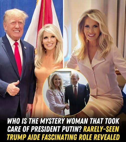 The unknown woman accompanying Trump at the Alaska meeting sparks interest — and leaves Putin smiling