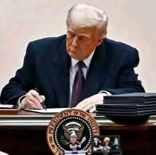 Breaking News. Donald Trump signs a decree to buy everything… See more