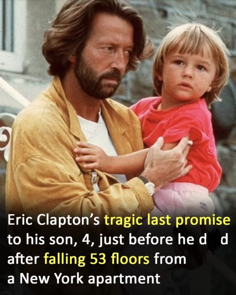 The tragic last promise Eric Clapton made to his son before his fatal 53-floor fall
