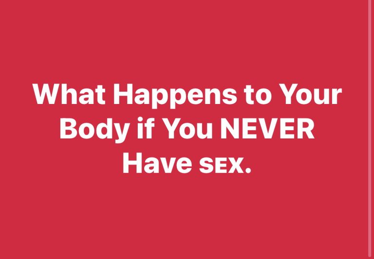 What Happens to Your Body if You