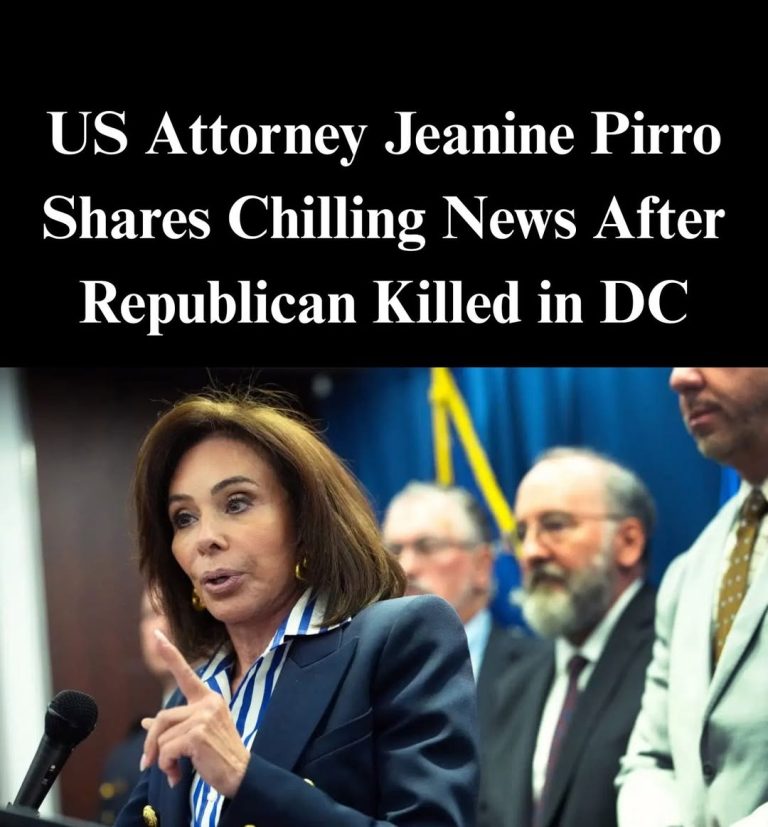 Pirro Shares Chilling News After Congressional Intern Killed in DC
