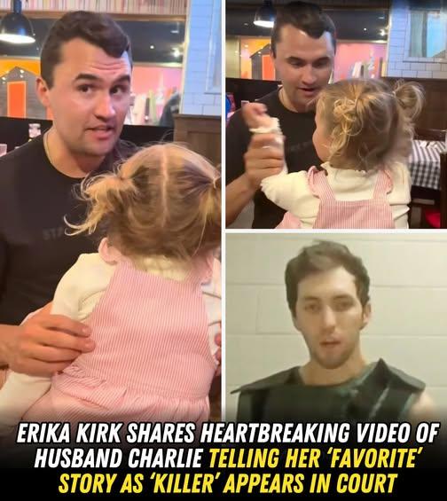 Charlie Kirk’s widow Erika shares heartbreaking video of his ‘favorite’ story while shooter appears in court