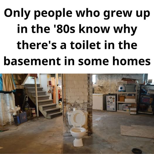 Why you might find a toilet in the basement of vintage homes