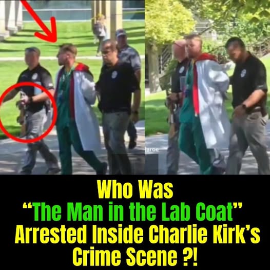 Dressed like a doctor. Filming evidence inside the Woodbury building. Hours after the shooting… See more…👇