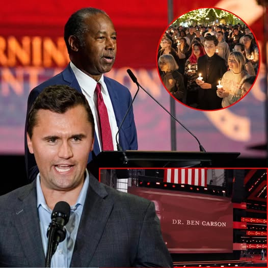 Dr. Ben Carson urges attendees at Charlie Kirk’s memorial to embrace “the coming revival.”
