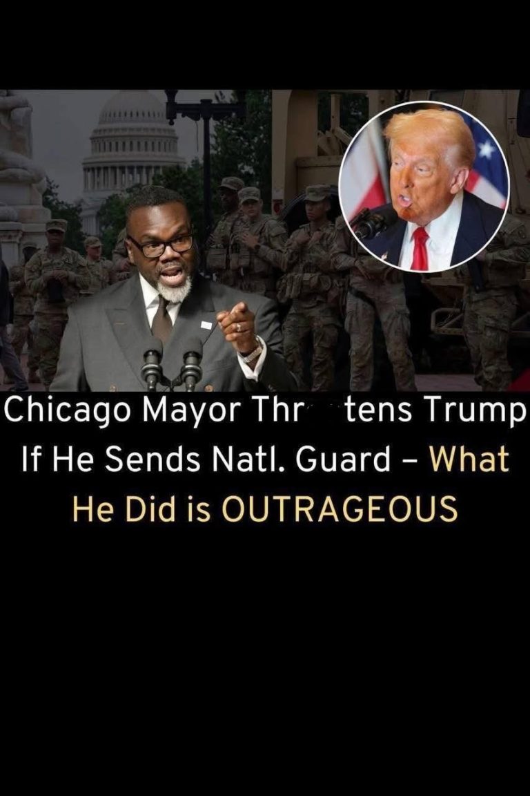 Chicago Mayor Vows to Resist Trump’s Plan to Deploy National Guard