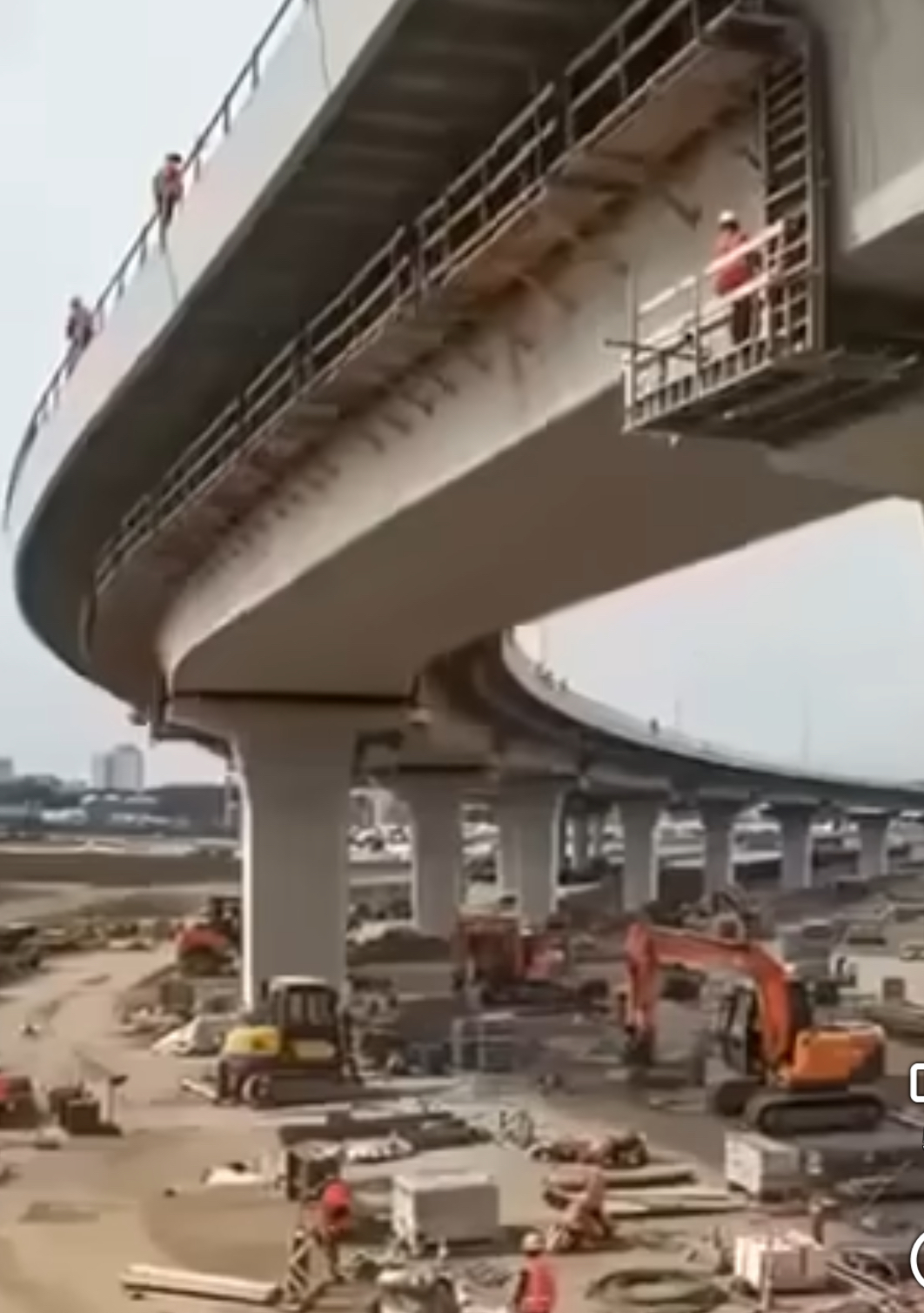Tragedy as New Skybridge Collapses
