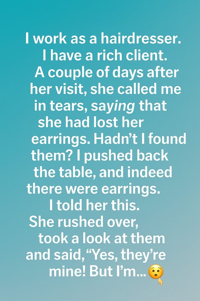 The Mystery of the Lost Earrings: A Salon Secret Revealed