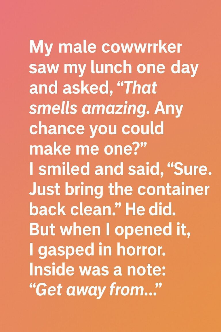 The Hidden Note That Changed My Perspective