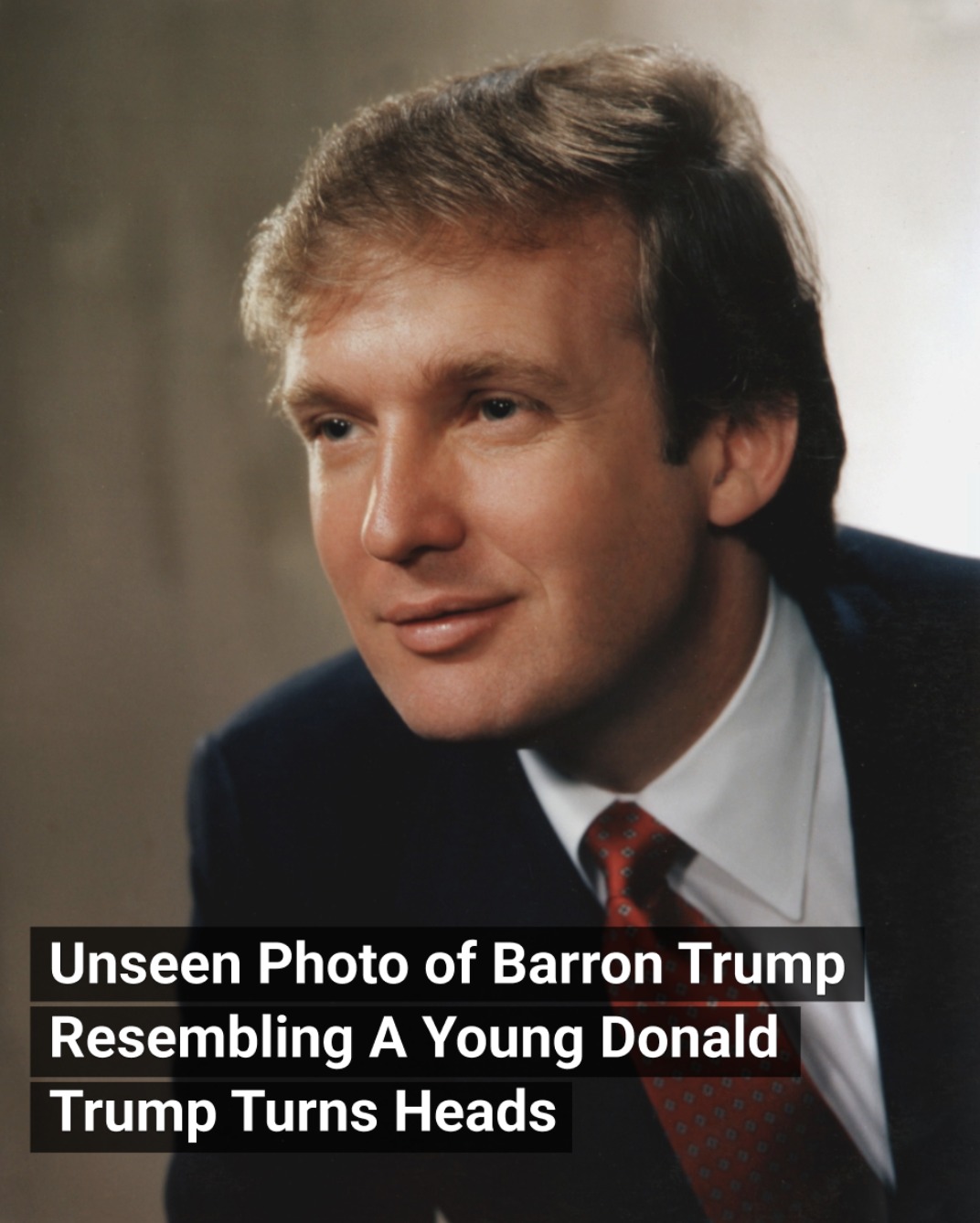 Barron Trump’s Resemblance to Young Donald Trump Stuns onlookers in Rare Photo