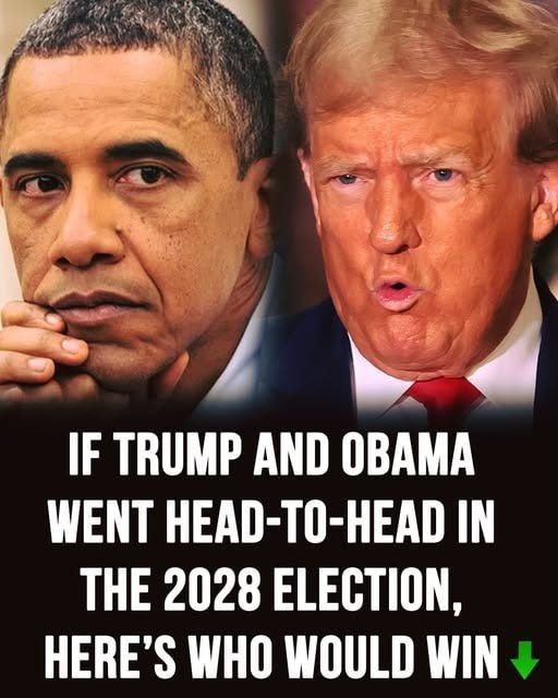 If Obama and Trump went head-to-head in the 2028 election, here is who would win!