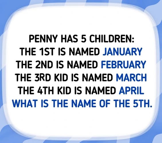 A Riddle That’ll Leave You Scratching Your Head