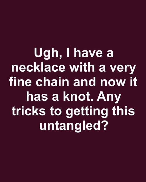 This is so frustrating when it happens
