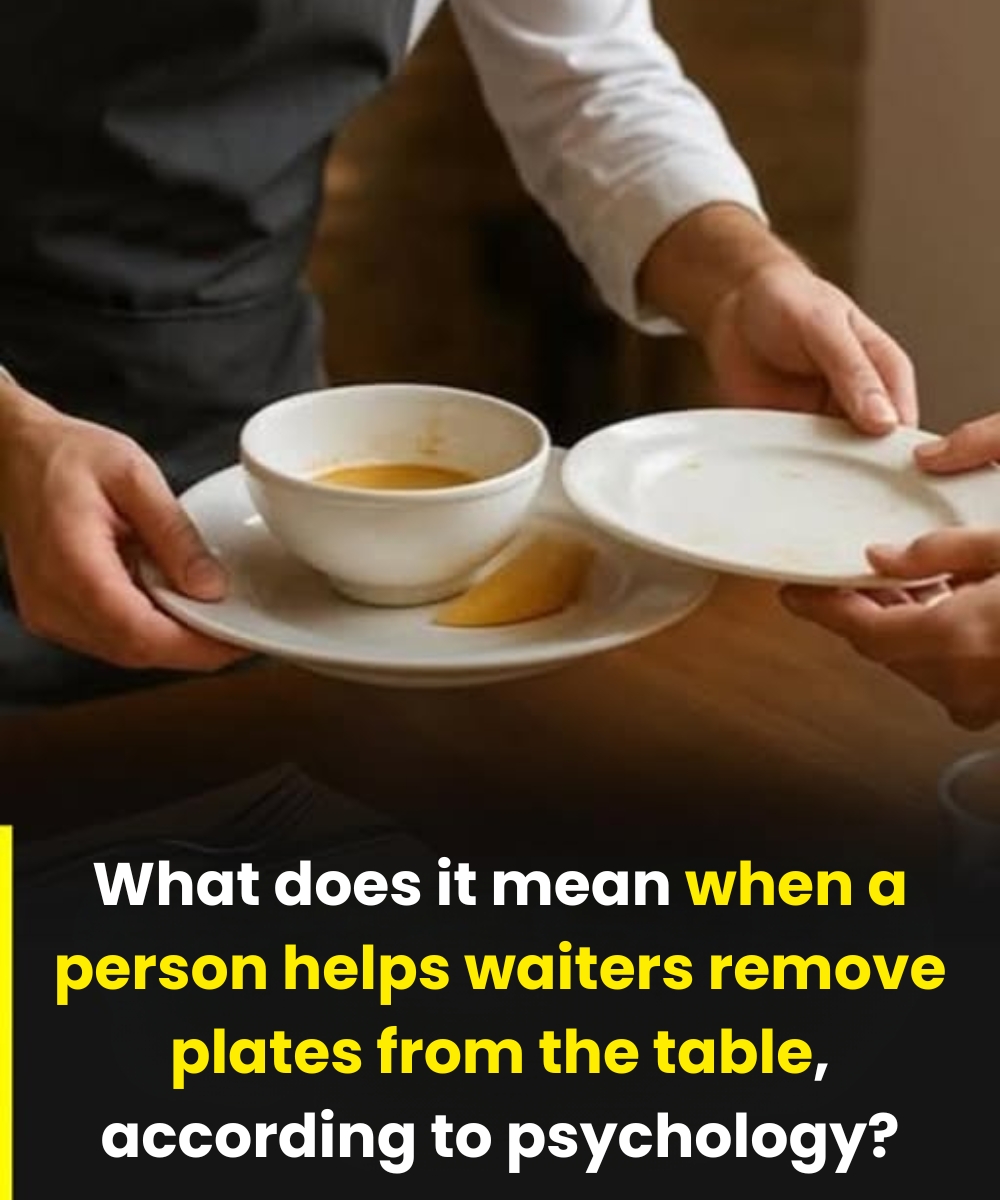 What Psychology Tells Us About People Who Help Clear the Table