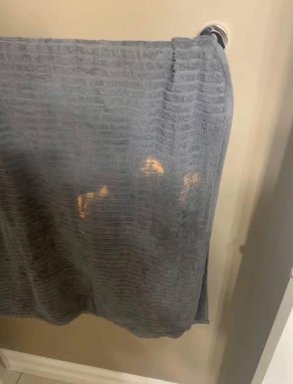 The Mystery of the Orange Towel Stains