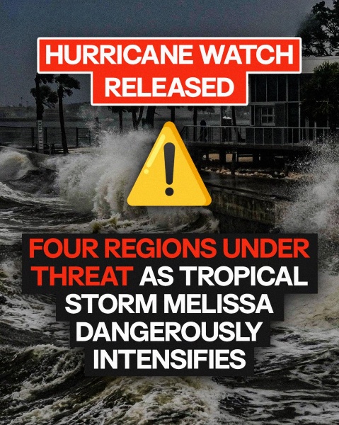 Tropical Storm Melissa May Intensify into a Dangerous Atlantic Hurricane – Latest Updates…
