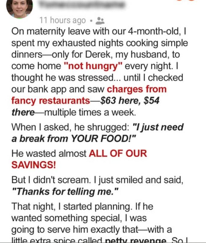 My Husband Said He Was ‘Not Hungry’ Every Night — Until I Checked Our Bank Account