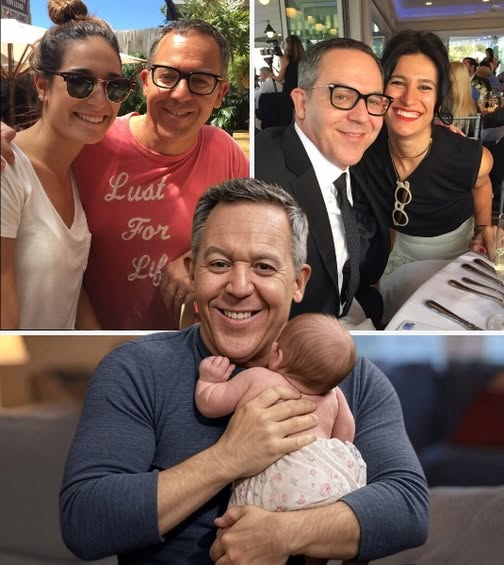 Fans are thrilled as Greg Gutfeld and Elena Moussa reveal a rare photo of baby Mira