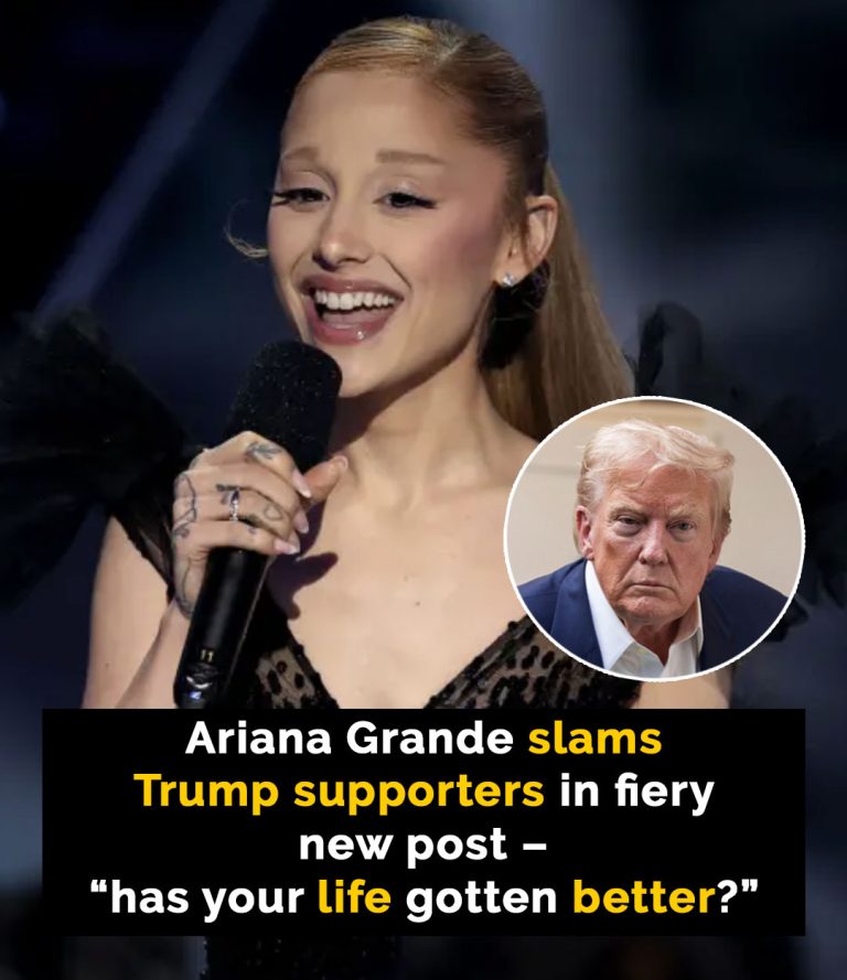 Ariana Grande Criticizes Trump Supporters in Scorching Social Media Post