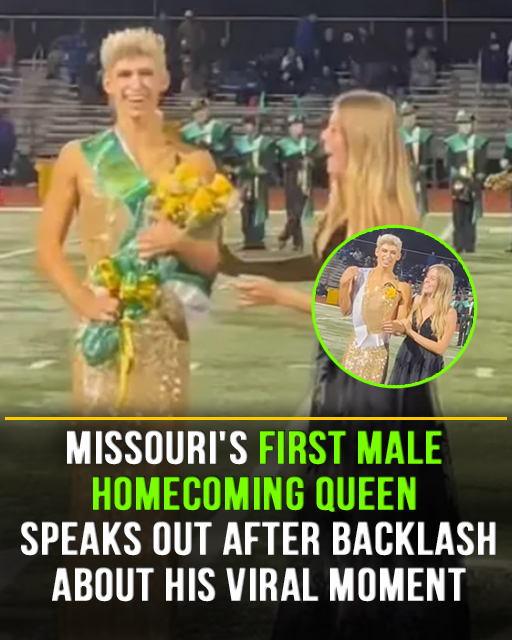 Missouri’s first male homecoming queen speaks out after backlash