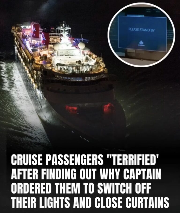 Cruise Passengers Were Told to Turn Off T