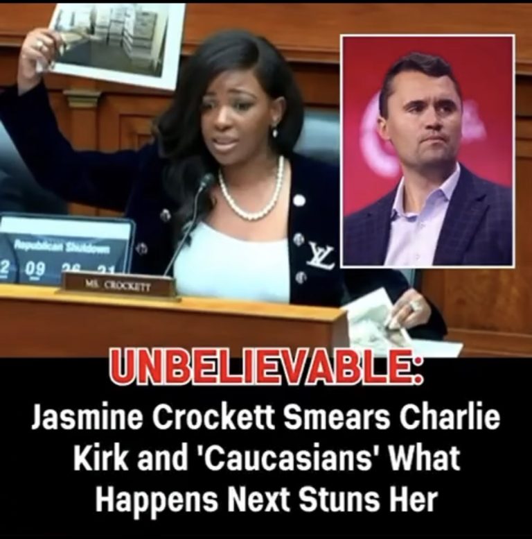 Jasmine Crockett Smears Charlie
