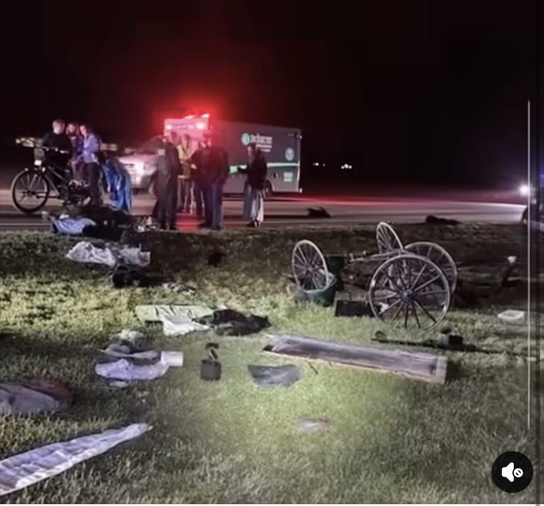 Jeep Smashes Buggy, Ejects Family of 9 Amish