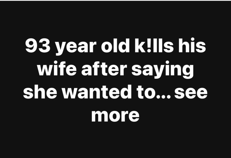 93-Year-Old Man Faces Investigation After Claiming His Wife Wanted to..