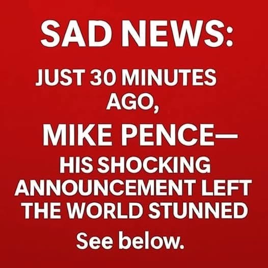 Mike Pence opens up on her health and …