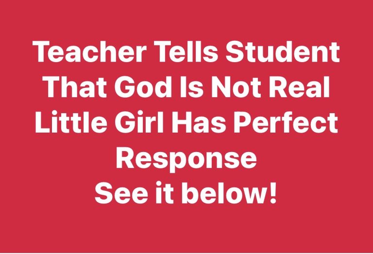 Teacher Tells Student