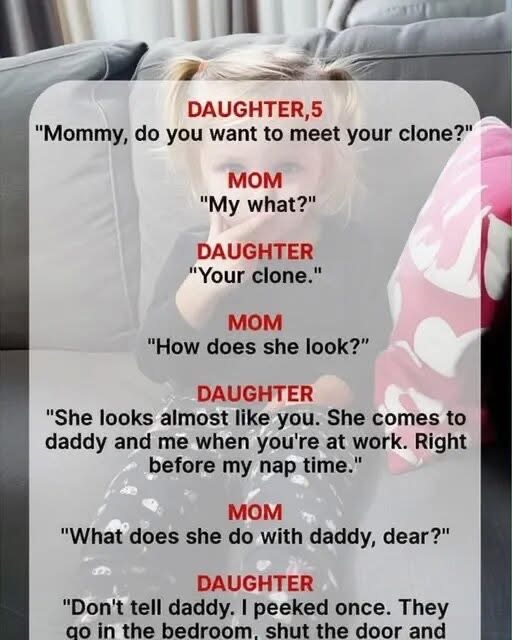 My Daughter Spoke of ‘Mommy’s Clone’—