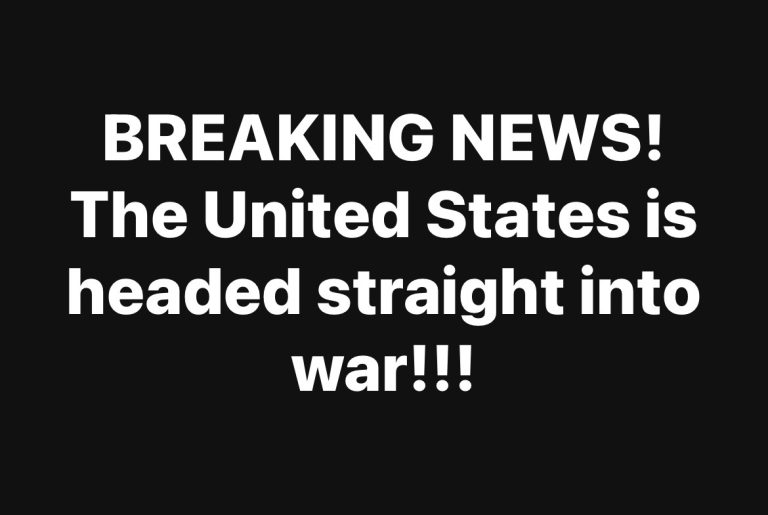 JUST IN: Trump Admin Declares War