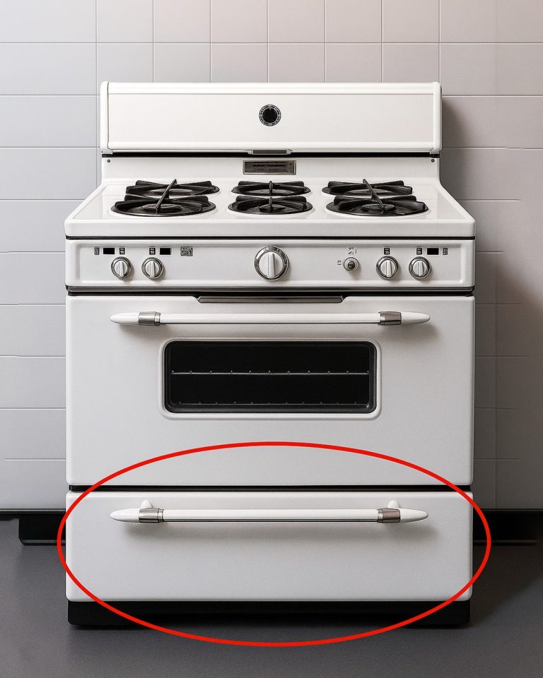 Ever wonder what that drawer under your stove is actually for? Most people have no idea!