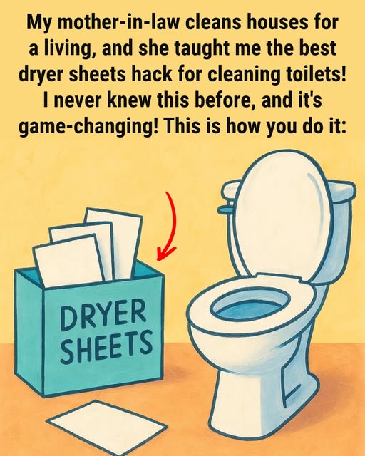 Unexpected Use for Dryer Sheets That Makes Toilet Cleaning a Breeze