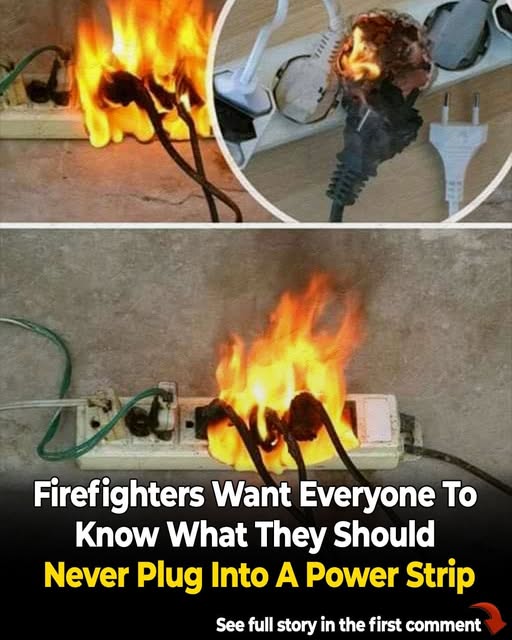 Firefighters Warn Against Plugging These Items Into Power Strips