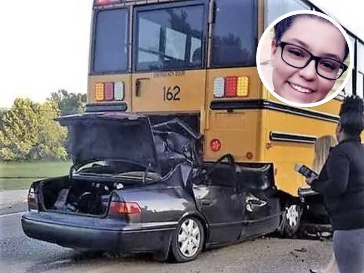 Teen Dies After Slamming Into School Bus, Then Police Find What Was In Her Hand