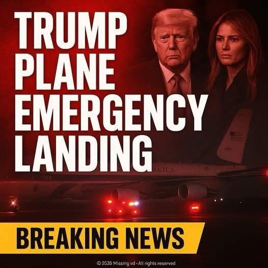 BREAKING: President Trump’s Plane Forced
