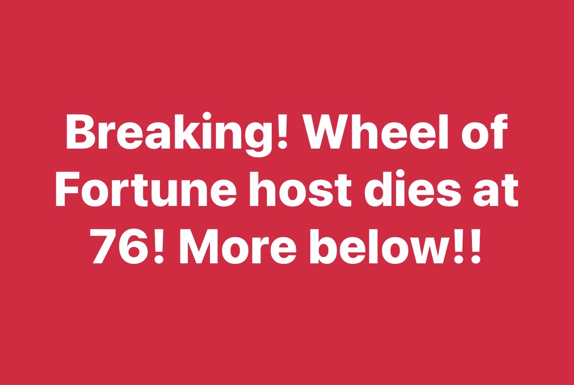 Breaking! Wheel of Fortune hos